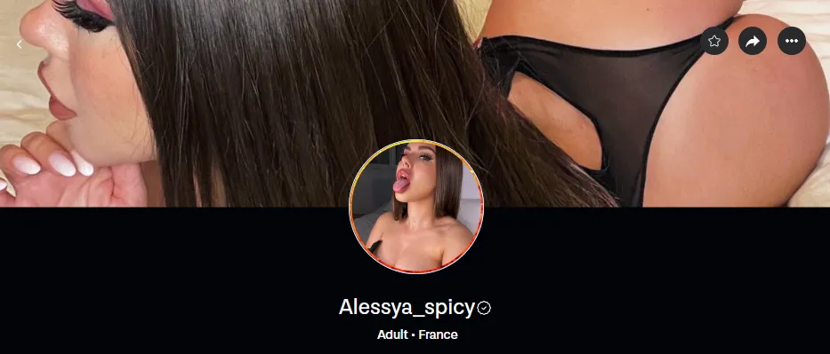 Alessya_spicy MYM Compte Gratuit