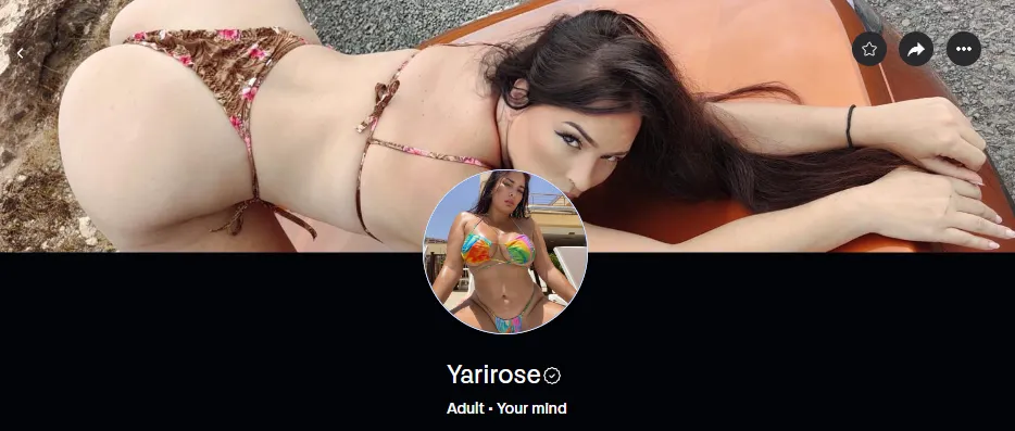 Yarirose MYM Compte Gratuit