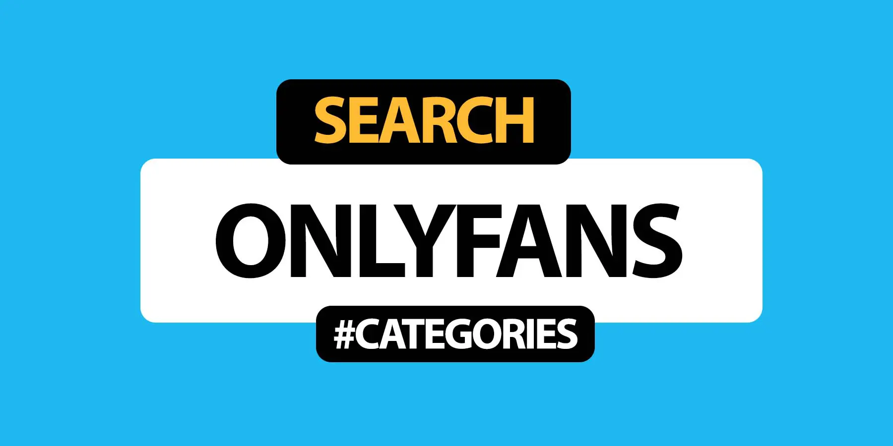 Rechercher des comptes OnlyFans par catégorie